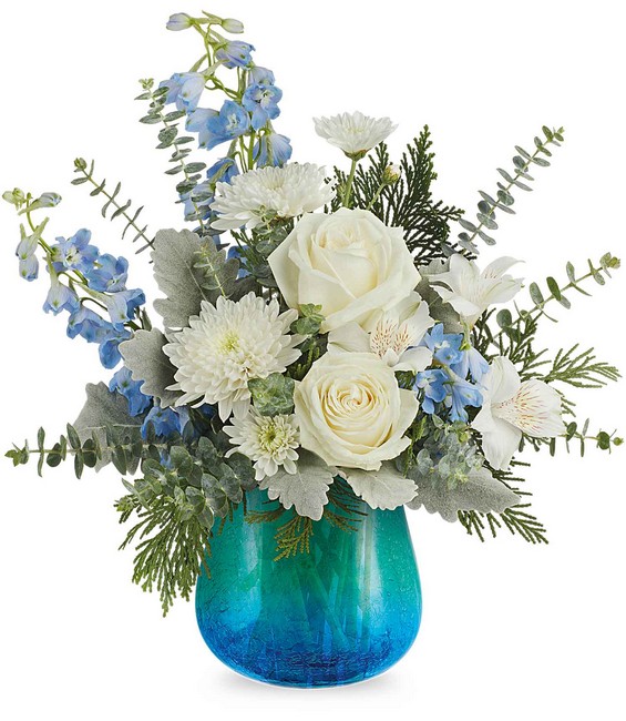 Frosted Blue Bouquet
